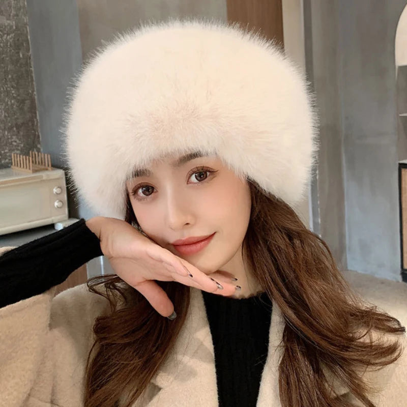 Helsinki Fluffy Fur Beanie