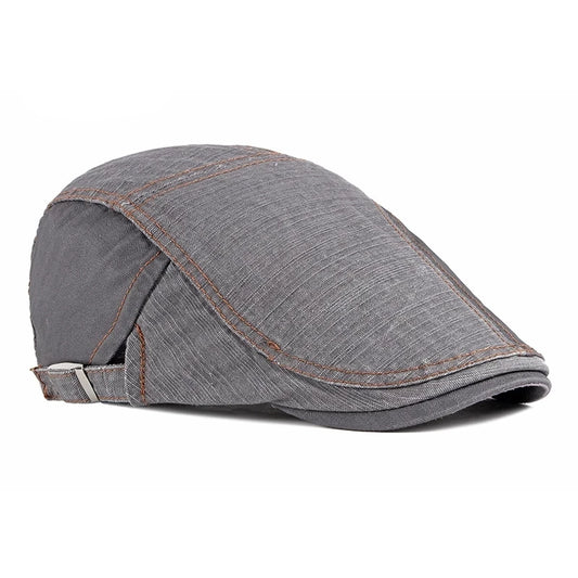 Cotton Patchwork Ivy Cap | Outdoor Summer Flat Hat | Urban Caps NZ