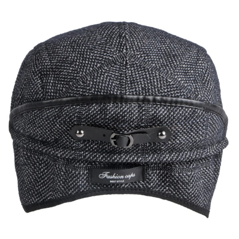 Amalfi Plaid Earflap Ivy Cap