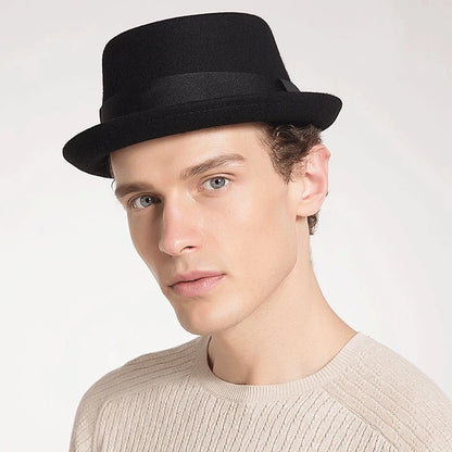 Milano Heritage Wool Fedora Hat – Premium European Gentleman Collection