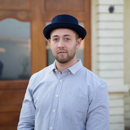 Regent Heritage Wool Pork Pie Hat - Premium Australian Wool Collection