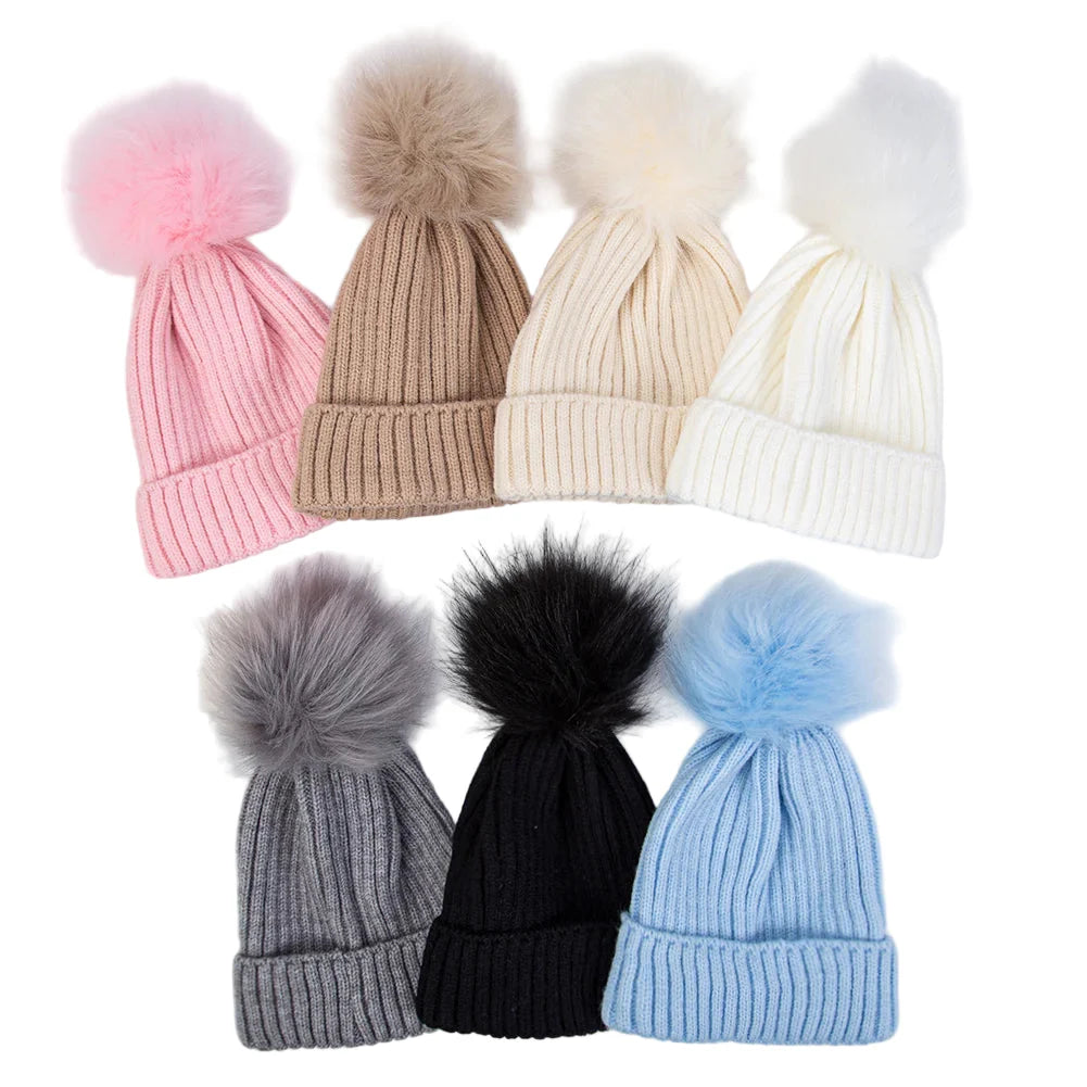 Helsinki Winter Pom-Pom Beanie Kids - Urban Caps
