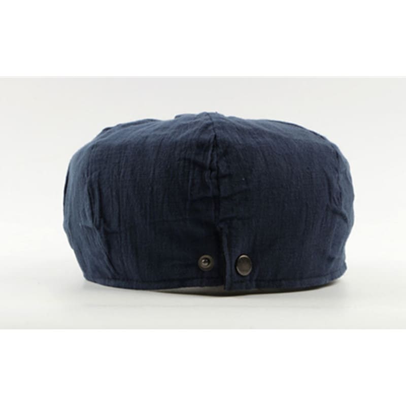 Hermes Vintage Newsboy Cap – Cotton Elastic Classic Hat