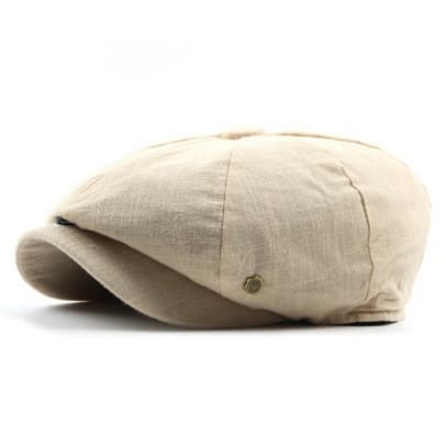 Hermes Vintage Newsboy Cap – Cotton Elastic Classic Hat