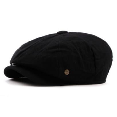 Hermes Vintage Newsboy Cap – Cotton Elastic Classic Hat