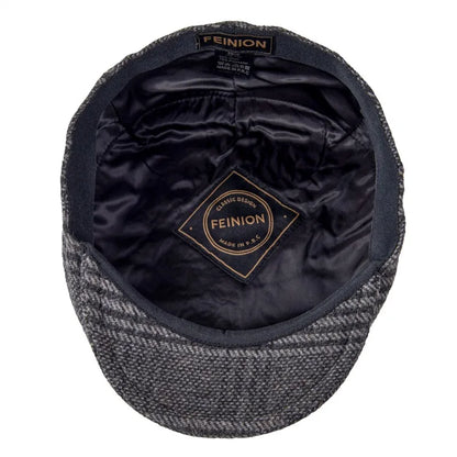 The Balmoral | Men's Wool Blend Large Check Newsboy Cap | Urban Caps NZ
