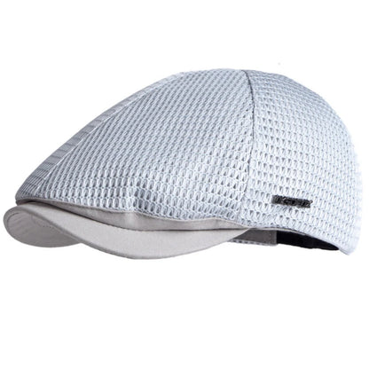 Chippenham Mesh Ivy Cap in Light Grey