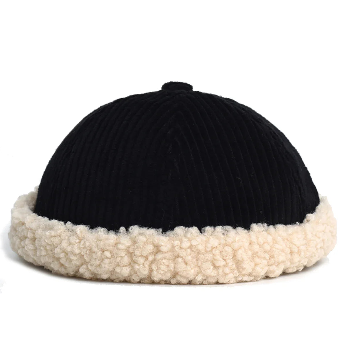 Himalayan Winter Corduroy Docker Cap - Timeless Corduroy Warmth For Daily Use All Day