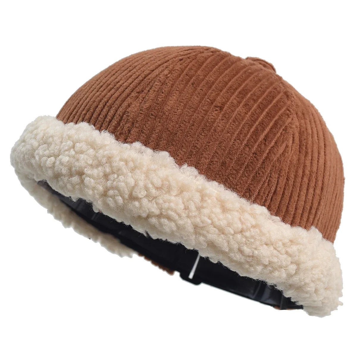 Himalayan Winter Corduroy Docker Cap - Timeless Corduroy Warmth For Daily Use All Day