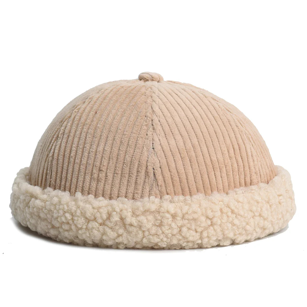 Himalayan Winter Corduroy Docker Cap - Timeless Corduroy Warmth For Daily Use All Day