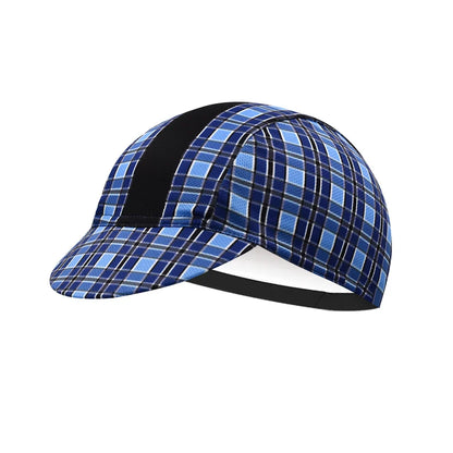 Hinault Tartan Cycling Cap Lightweight Acrylic For Wind And Sweat Protection