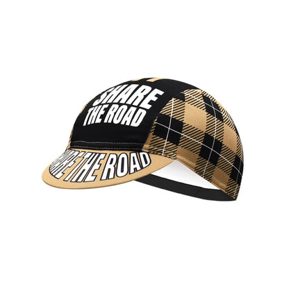 Hinault Tartan Cycling Cap Lightweight Acrylic For Wind And Sweat Protection