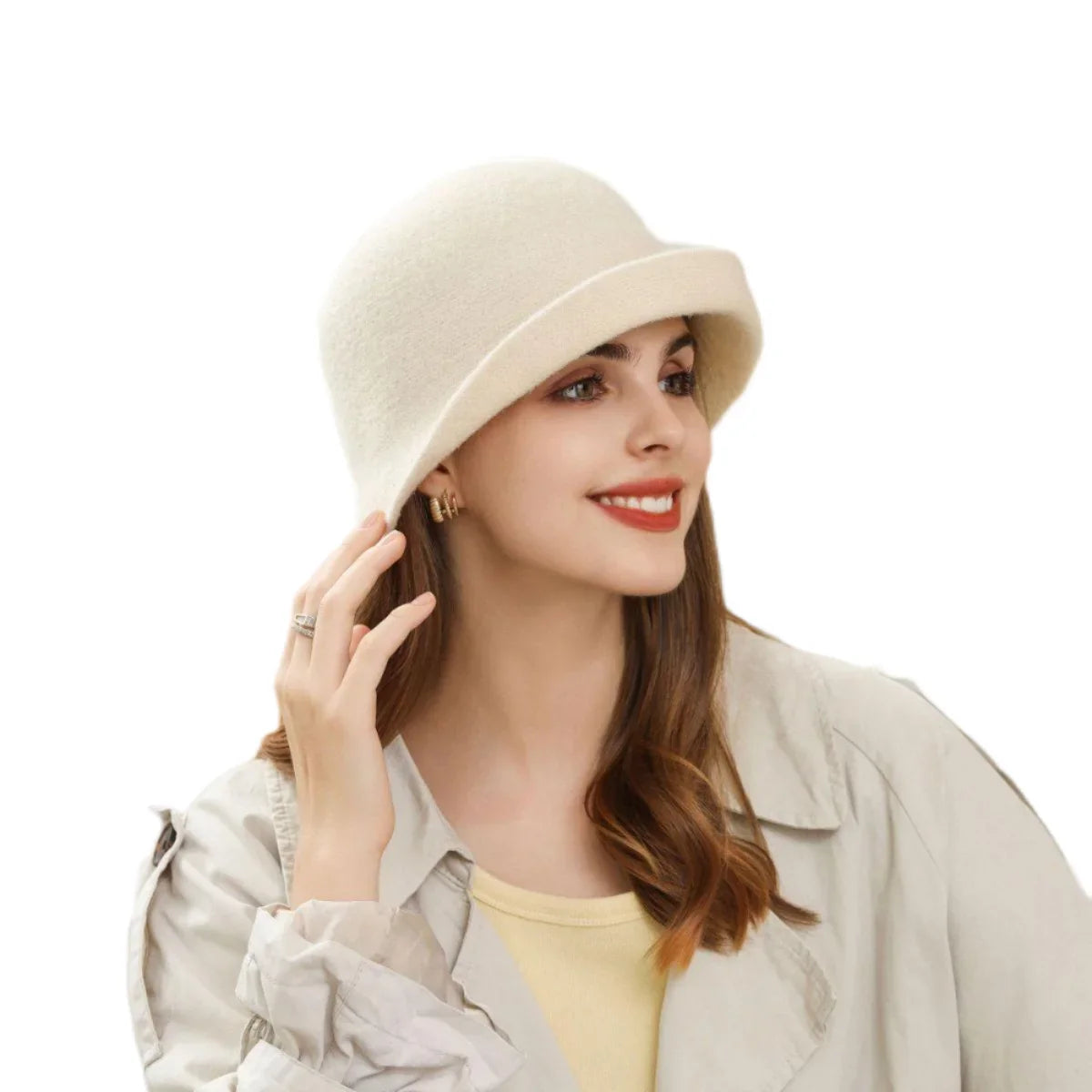 Hindenburg Wool Bucket Bowler Hat