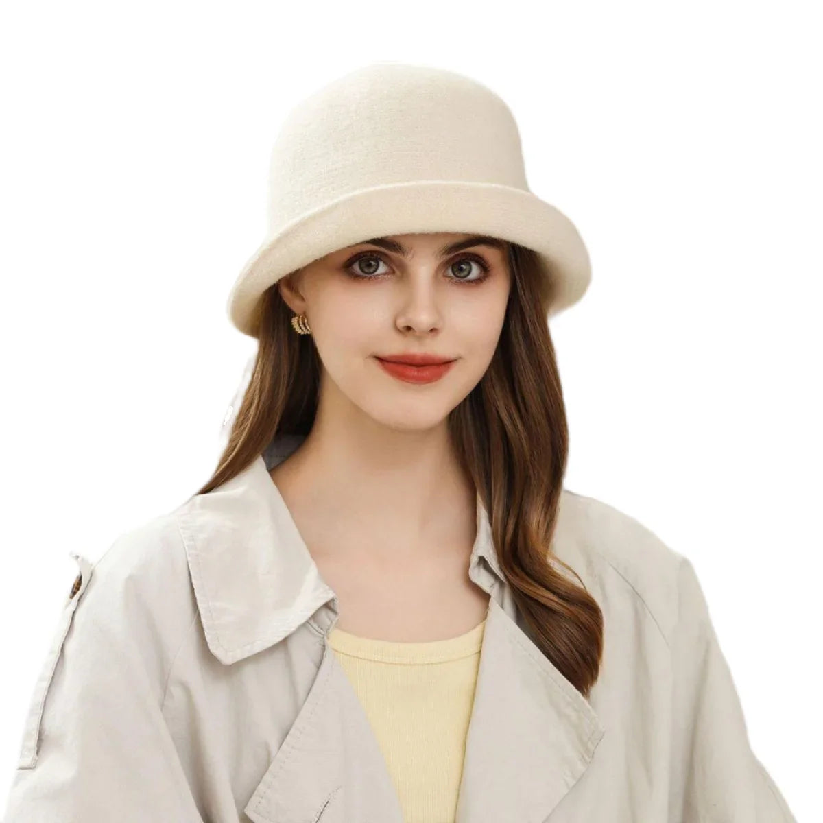 Hindenburg Wool Bucket Bowler Hat