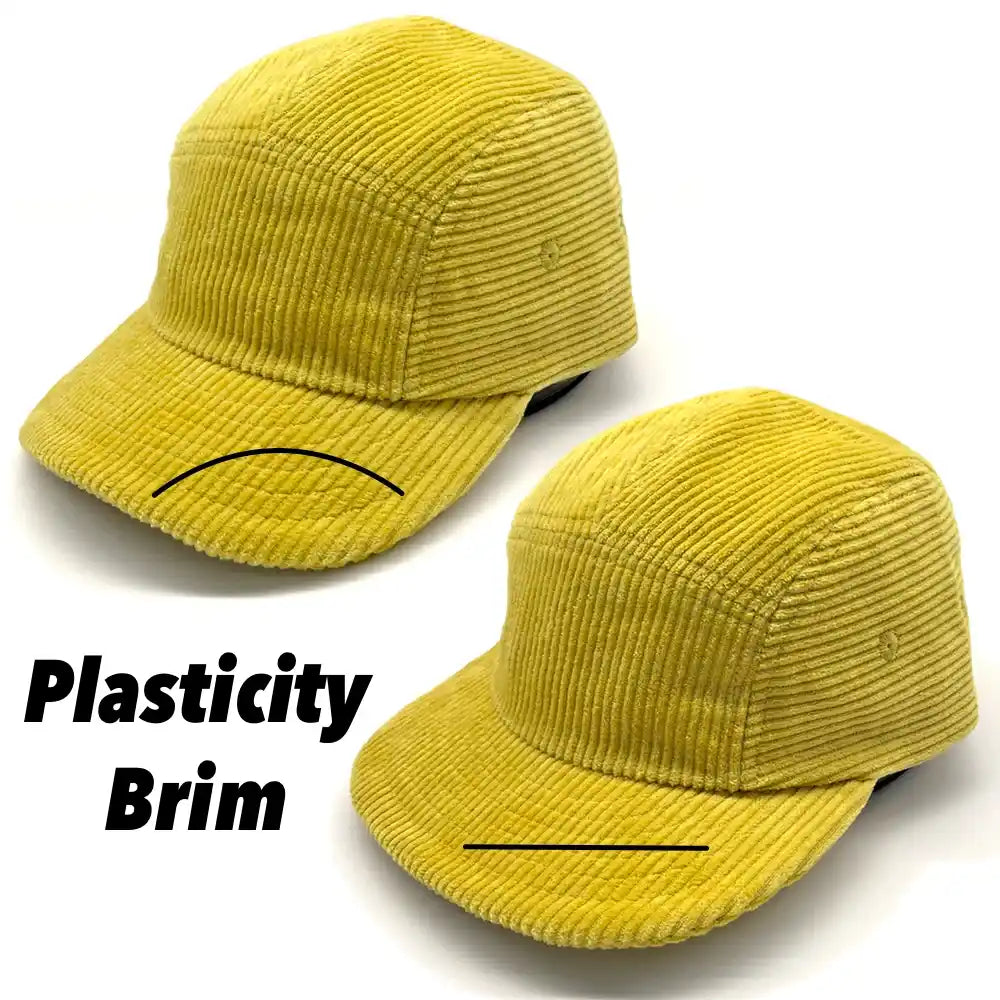 Hommie Corduroy 5 Panels Cap Premium Headwear Collection Line - Urban Caps
