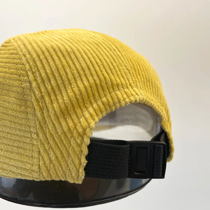 Hommie Corduroy 5 Panels Cap Premium Headwear Collection Line - Urban Caps