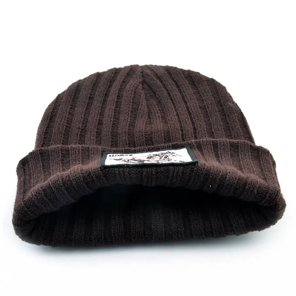 Horse Knitted Beanie - Urban Caps