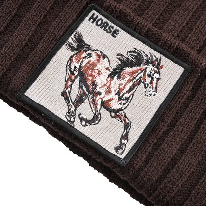 Horse Knitted Beanie - Urban Caps
