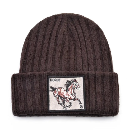 Horse Knitted Beanie - Urban Caps