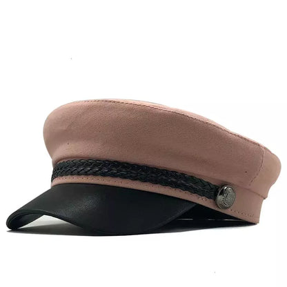 Hower Cotton Sailor Cap - Classic Nautical Style Cotton For Casual Outfits And Charm