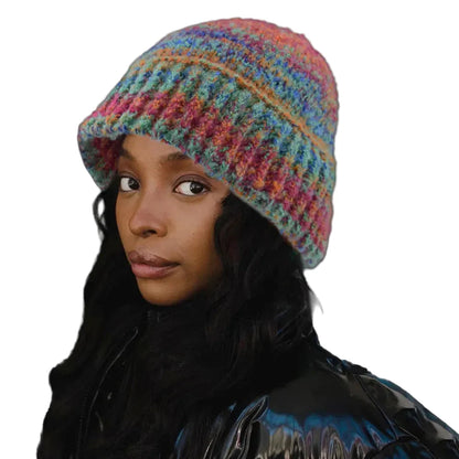 Hudson Winter Multicolor Knitted Beanie - Urban Caps