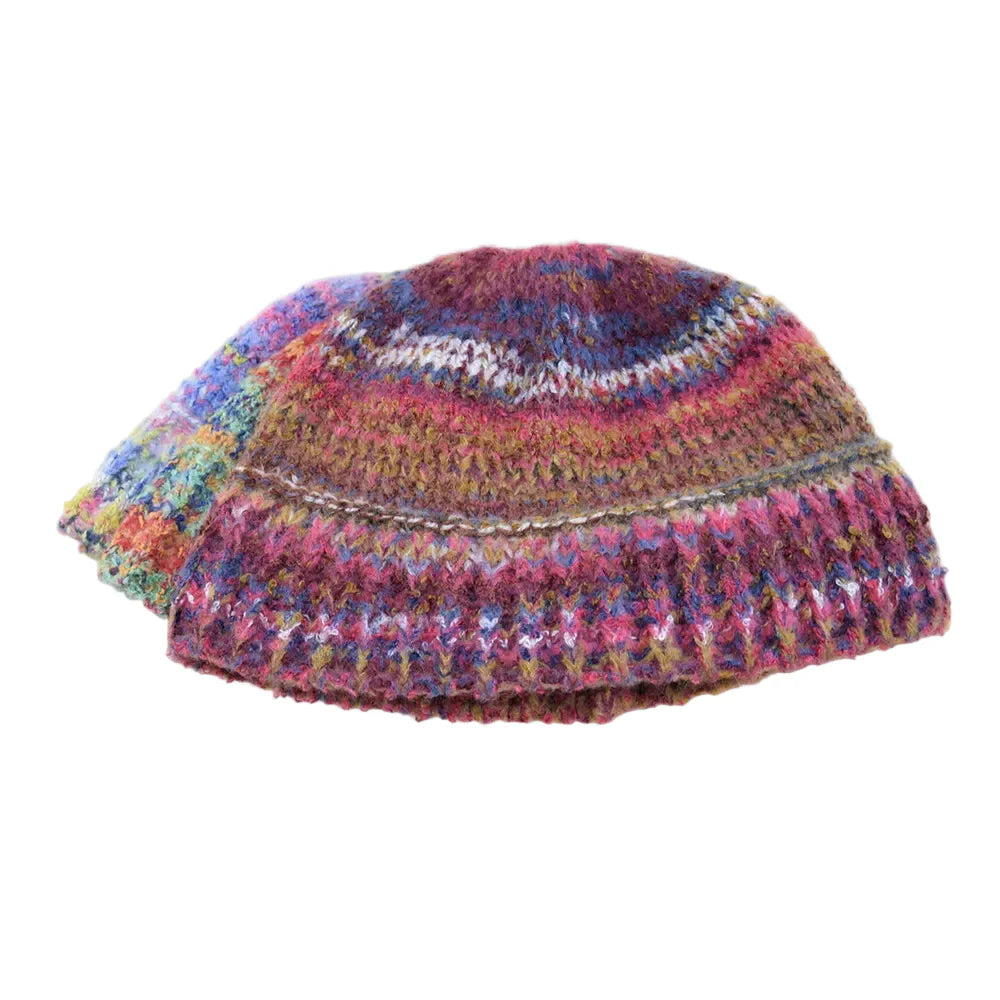 Hudson Winter Multicolor Knitted Beanie - Urban Caps