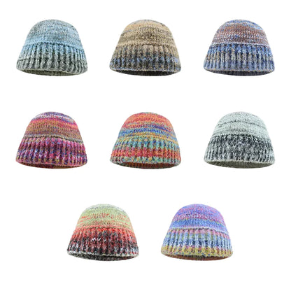 Hudson Winter Multicolor Knitted Beanie - Urban Caps