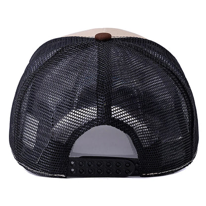 Hunting Bear Station Trucker Cap - Rugged Trucker Hat With Classic Silhouette For Hunting