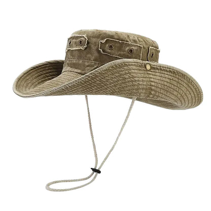 Indiana Washed Cotton Fisherman - Bucket Hat