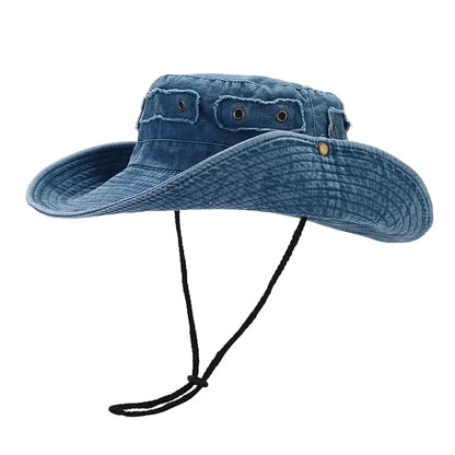 Indiana Washed Cotton Fisherman - Bucket Hat