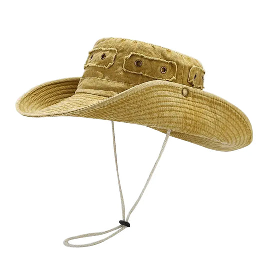 Indiana Washed Cotton Fisherman - Bucket Hat