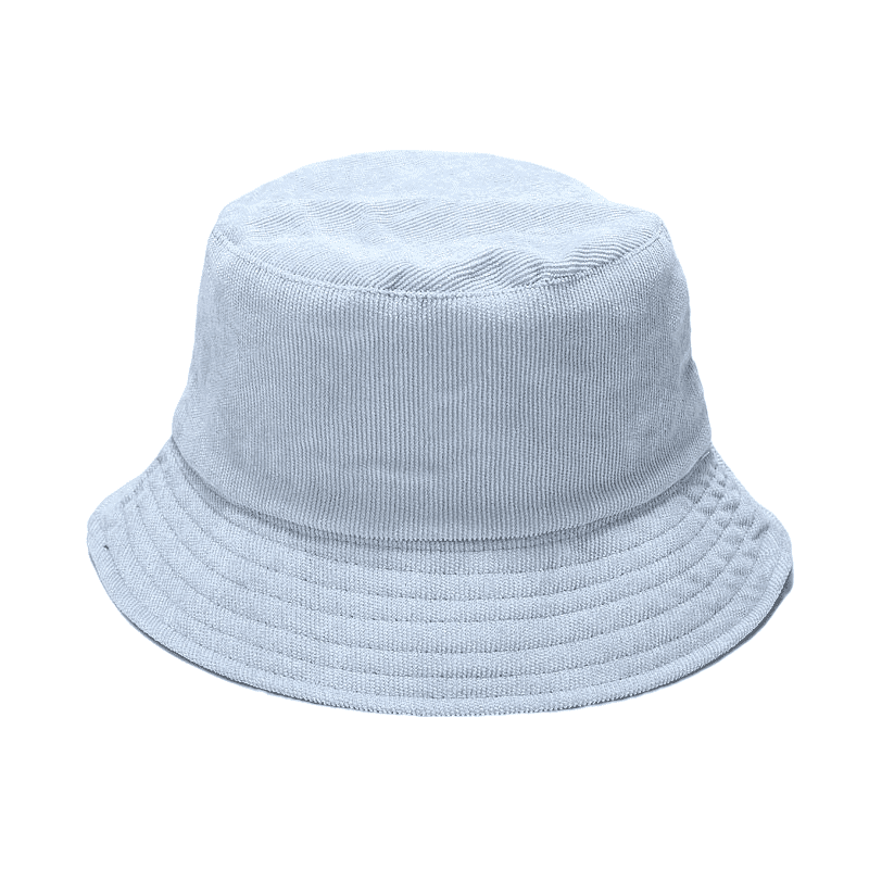 JM Corduroy Reversible Bucket Hat - Versatile Reversible Hat With Corduroy Texture