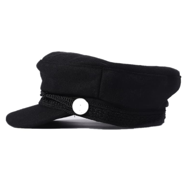 J&J Rope Cotton Sailor Cap - Classic Nautical Cotton Look For Casual Style Everyday Use