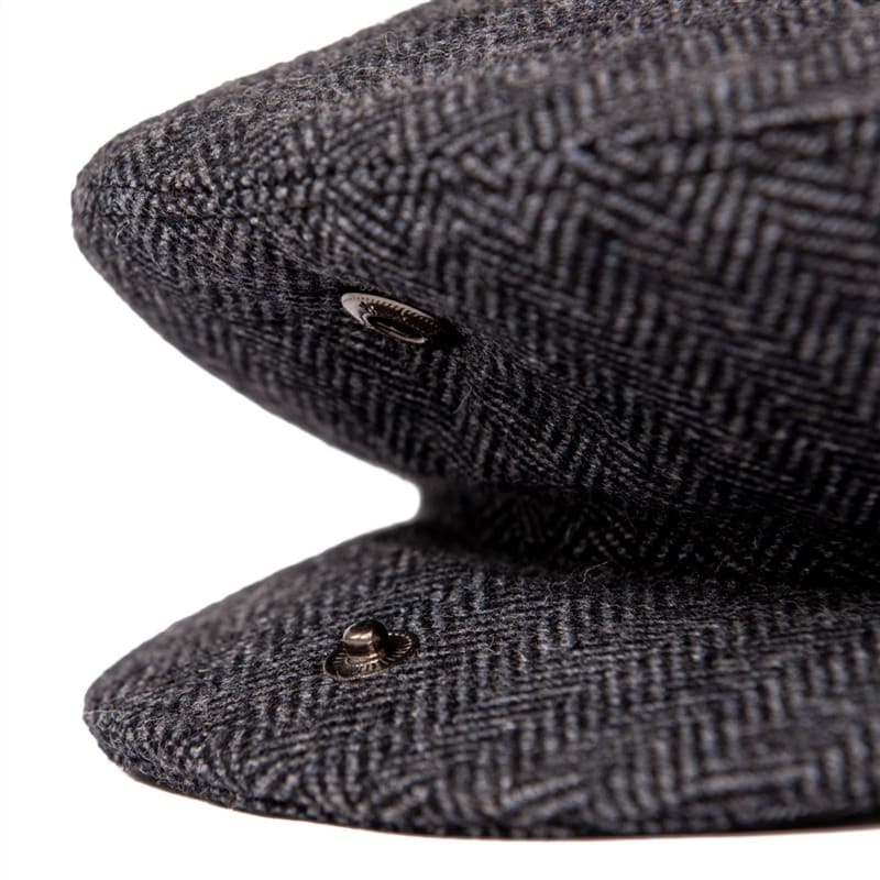 Palmer Wool Blend Flat Cap - Timeless Style With Classic Comfort For All Occasions