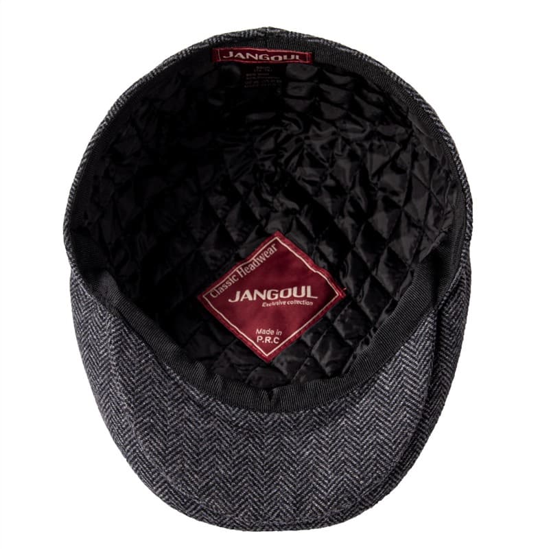 Palmer Wool Blend Flat Cap - Timeless Style With Classic Comfort For All Occasions