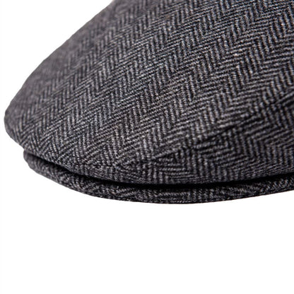 Palmer Wool Blend Flat Cap - Timeless Style With Classic Comfort For All Occasions