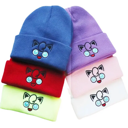 Jigglypuff Pokemon Classic Beanie Acrylic Knit Embroidered - Urban Caps