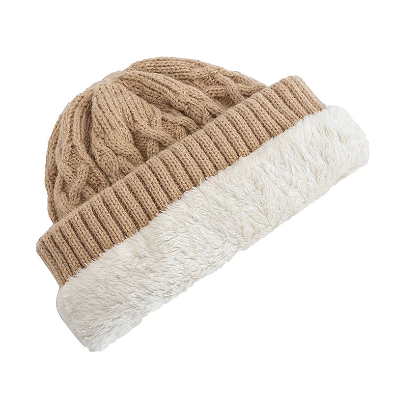 Kaiyan Winter Plush Knitted Beanie Cozy Warmth Everyday - Urban Caps