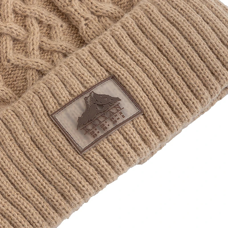 Kaiyan Winter Plush Knitted Beanie Cozy Warmth Everyday - Urban Caps