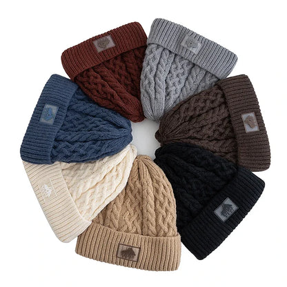 Kaiyan Winter Plush Knitted Beanie Cozy Warmth Everyday - Urban Caps