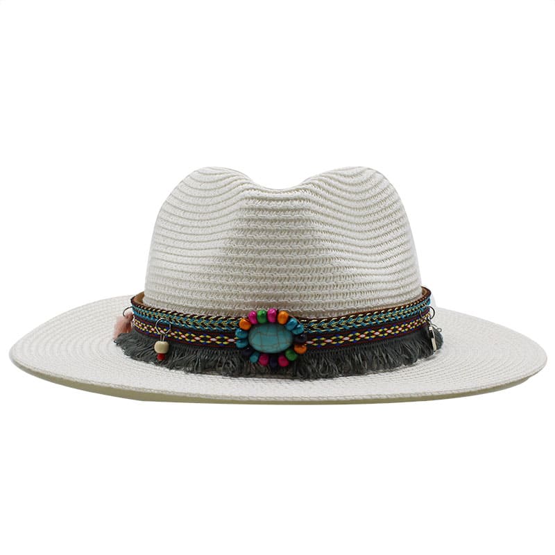 Karlovy Bohemian Summer Fedora Hat - Lightweight Bohemian Style Fedora For Warm Weather