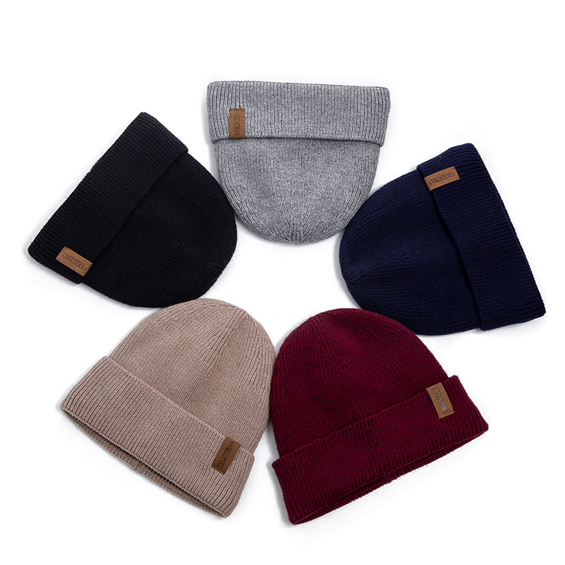 Karlson Striped Knitted Beanie - Urban Caps