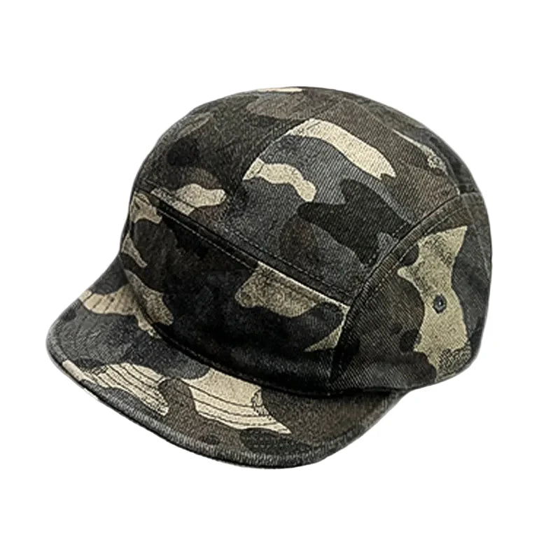 Keeney Camouflage 5-Panel Baseball Cap - Urban Caps