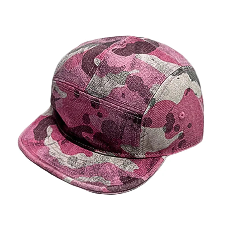 Keeney Camouflage 5-Panel Baseball Cap - Urban Caps