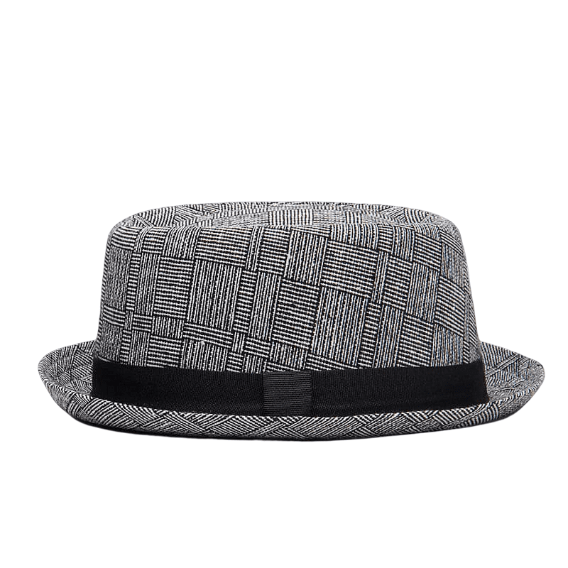 Kenhof Linen Porkpie Hat - Timeless Linen Porkpie Hat For Polished Casual Looks Today