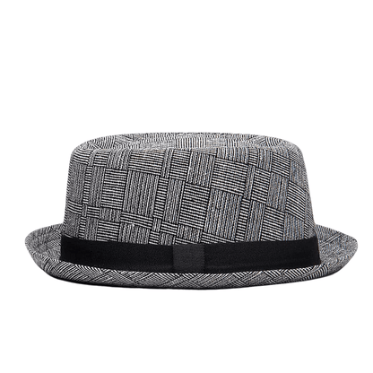 Kenhof Linen Porkpie Hat - Timeless Linen Porkpie Hat For Polished Casual Looks Today