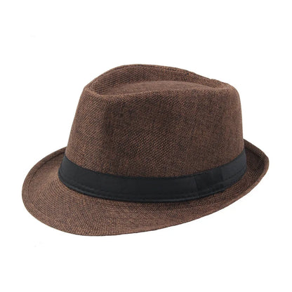 Kent Marbled Trilby Hat – Textured Adjustable Classic Fedora