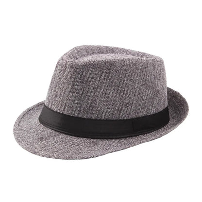 Kent Marbled Trilby Hat – Textured Adjustable Classic Fedora
