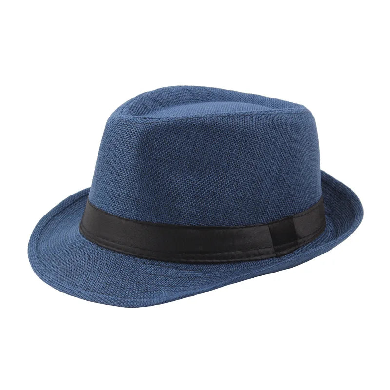 Kent Marbled Trilby Hat – Textured Adjustable Classic Fedora