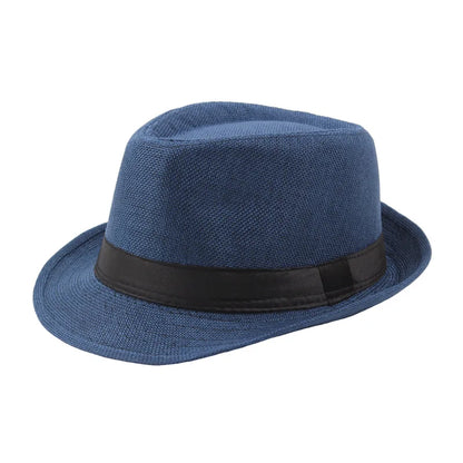 Kent Marbled Trilby Hat – Textured Adjustable Classic Fedora